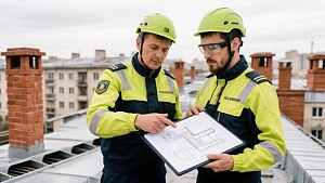 Ответственные за организацию работ по обслуживанию дымоходов  и вентиляционных каналов жилых зданий